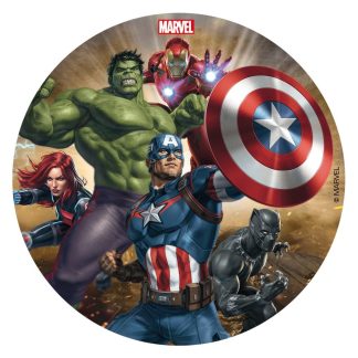 Hostija za torto Avengers junaki