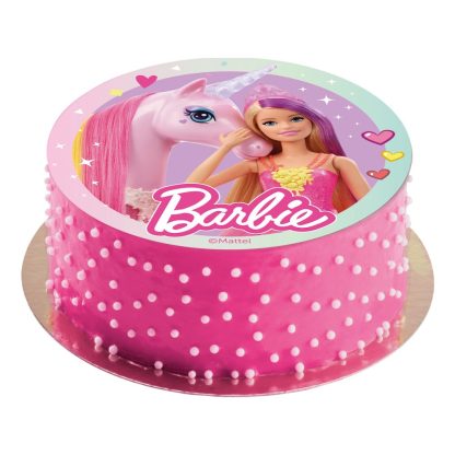 Hostija za torto Barbie