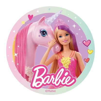 Hostija za torto Barbie