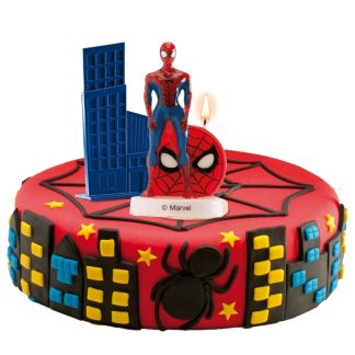 Svečka za torto Spiderman