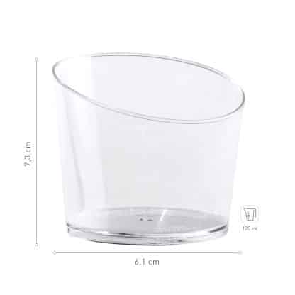 Kozarčki za sladice - Elegant 120 ml