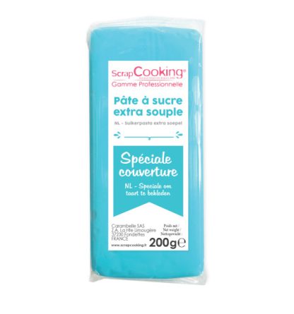 Fondant za prekrivanje tort moder 200 g